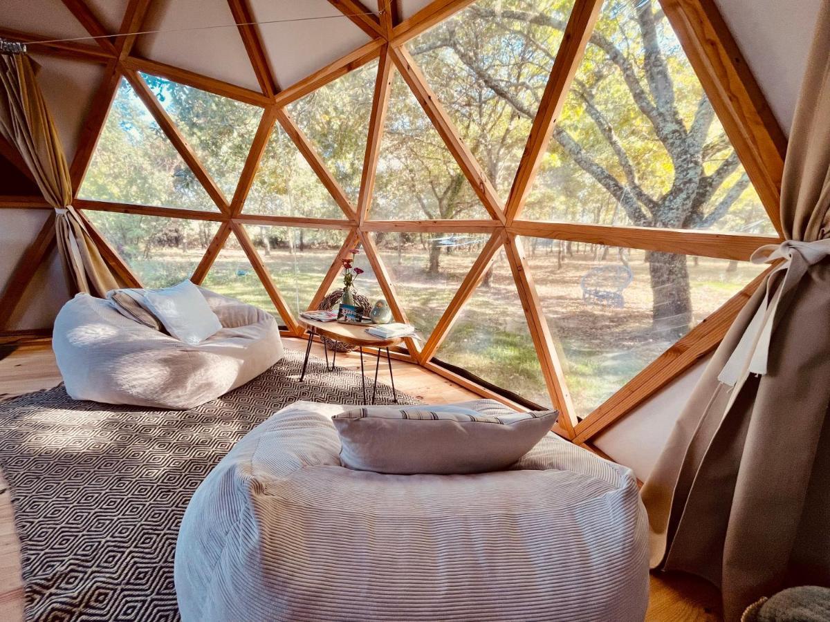 Dome Insolite Lichen Jacuzzi Et Petits-Dejeuners Inclus Gondrin المظهر الخارجي الصورة